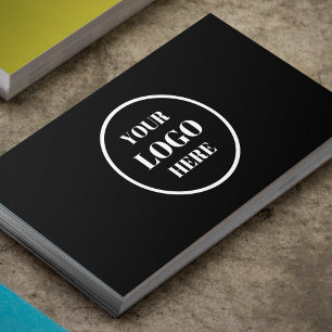 Anpassningsbar Professionell Business Logotyp Circ Visitkort