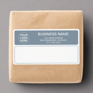 Anpassningsbar Professionell Business Logotyp Ship Fraktsedel