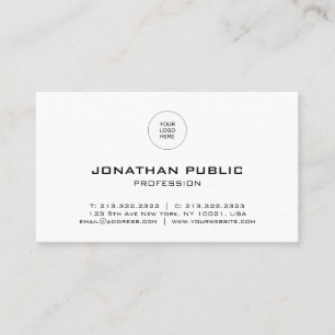 Anpassningsbar Professionell Modern Elegant-mall Visitkort