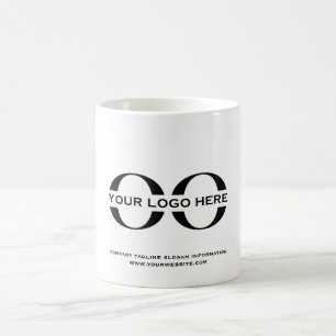 Anpassningsbar Promo Business Logotyp Branded Mini Kaffemugg