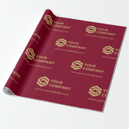 Anpassningsbar Promoción Business Logotyp Branded  Presentpapper