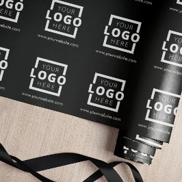 Anpassningsbar Promoted Business Logotyp Branded B Presentpapper