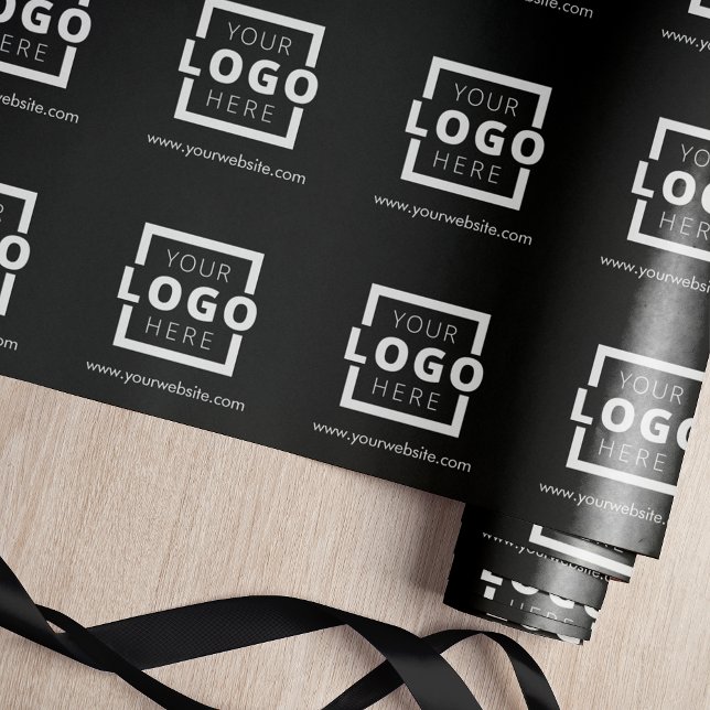 Anpassningsbar Promoted Business Logotyp Branded B Presentpapper (Skapare uppladdad)