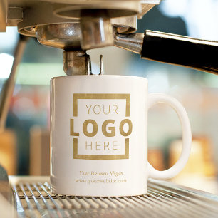 Anpassningsbar Promoted Business Logotyp Branded G Kaffemugg