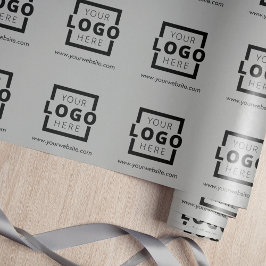 Anpassningsbar Promoted Business Logotyp Branded G Presentpapper