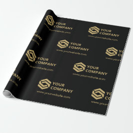 Anpassningsbar Promoted Business Logotyp Branded G Presentpapper