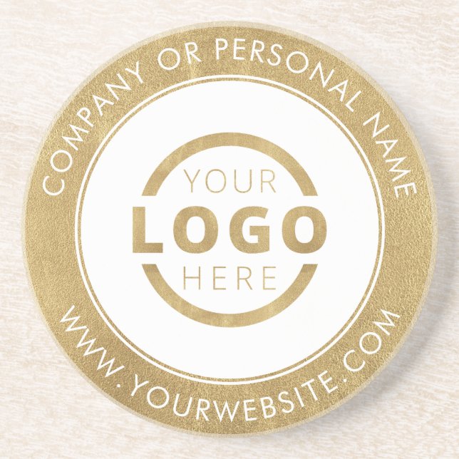 Anpassningsbar Promoted Business Logotyp Branded G Underlägg (Framsidan)