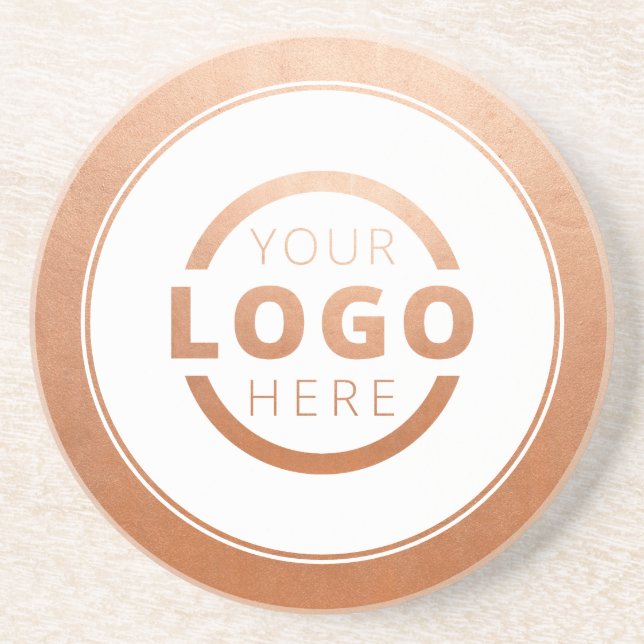 Anpassningsbar Promoted Business Logotyp Branded G Underlägg (Framsidan)