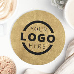 Anpassningsbar Promoted Business Logotyp Branded G Underlägg Papper Rund<br><div class="desc">Anpassa enkelt detta underlägg med din egen företagsbild eller logotyp eller anpassningsbar. Du kan ändra bakgrunden till färg så att den stämmer överens med din logotyp eller ditt företags färger. Anpassad säljfrämjande underlägg med din logotyp för företag är underbar för företagets middagsaktiviteter, eller för alla evenemang där pappra underlägg skulle...</div>