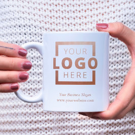 Anpassningsbar Promoted Business Logotyp Branded R Kaffemugg