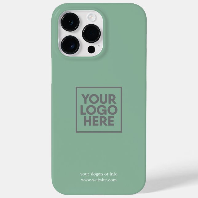 Anpassningsbar Promotional Phone Case - Logotyp, S (Baksida)