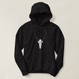 Anpassningsbar Pronghornskalle Hoodie