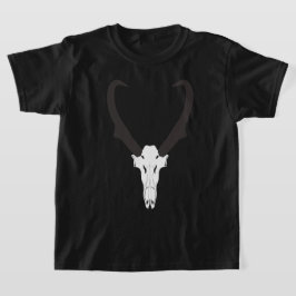 Anpassningsbar Pronghornskalle T Shirt