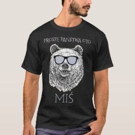 Anpassningsbar PROSZĘ PAŃSTWA OTO MIManar FUNNY PR T Shirt