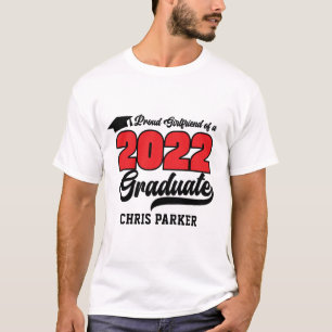 ANPASSNINGSBAR Proud Girlvän av 2022 Student T-Shi T Shirt