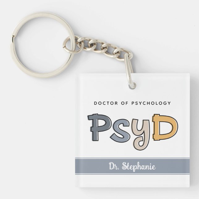 Anpassningsbar PsyD Doktor of Psychology Psycholog (Framsidan)