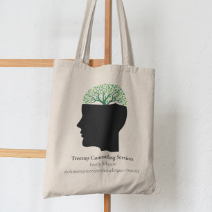 Anpassningsbar Psykolog Therapy Träd Modern Counse Tygkasse
