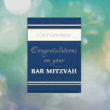 Anpassningsbar Pub Mitzvah Gratulerar