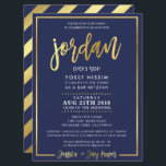 ANPASSNINGSBAR Pub Mitzvah Inbjudan för Jordanflot<br><div class="desc">by kat masard >> www.simplysweetPAPERIE.com << *** NOTE - SHINY GOLD FOIL EFFECT ÄR ETT TRYCKT BILD *** - - - - - - - - - - - - - - - - - - - - - - - - - - - - - - - - -...</div>