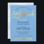 ANPASSNINGSBAR Pub Mitzvah Inbjudan för Saul & Han<br><div class="desc">*** OBS! HJÄLPEFFEKTEN AV SKINGA GALLA FOLIER ÄR ETT TRYCKT BILD ** - - - - - - - - - - - - - - - - - - - - - - - - - - - - - - - - - - - - - - -...</div>