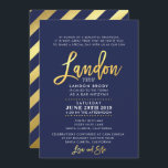 ANPASSNINGSBAR Pub Mitzvah Inbjudan marin blue   g<br><div class="desc">*** OBS! HJÄLPEFFEKTEN AV SKINGA GALLA FOLIER ÄR ETT TRYCKT BILD ** - - - - - - - - - - - - - - - - - - - - - - - - - - - - - - - - - - - - - - -...</div>