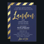 ANPASSNINGSBAR Pub Mitzvah Inbjudan marin blue   g<br><div class="desc">*** OBS! HJÄLPEFFEKTEN AV SKINGA GALLA FOLIER ÄR ETT TRYCKT BILD ** - - - - - - - - - - - - - - - - - - - - - - - - - - - - - - - - - - - - - - -...</div>