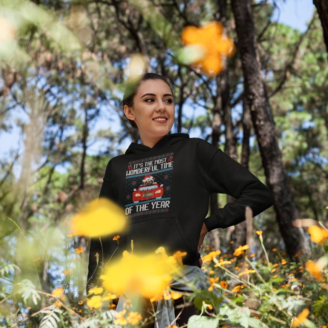 Anpassningsbar Pug Hund jul, Ugly Personlig T Shirt (Skapare uppladdad)