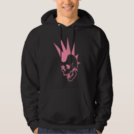 Anpassningsbar punkskalle hoodie