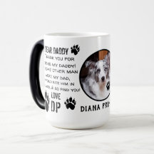 ANPASSNINGSBAR PUPPY HUND DADDY! DEAR PAPPA pET CO