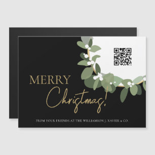 Anpassningsbar QR Code God jul Corporate Message