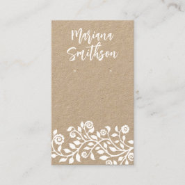 Anpassningsbar QR-Elegant - skärmläsarkort för  av Visitkort