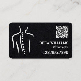 Anpassningsbar QR för behandling av massage av Chi Visitkort