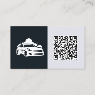 Anpassningsbar QR för bildetaljer Visitkort