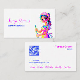 Anpassningsbar QR Housemaid Housekeeper