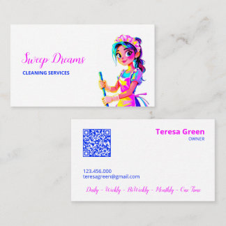 Anpassningsbar QR Housemaid Housekeeper