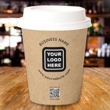 Anpassningsbar QR-kod Business Logotyp Modern Kraf