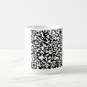 Anpassningsbar QR-kod Ditt fantastiska mugglingsve Kaffemugg