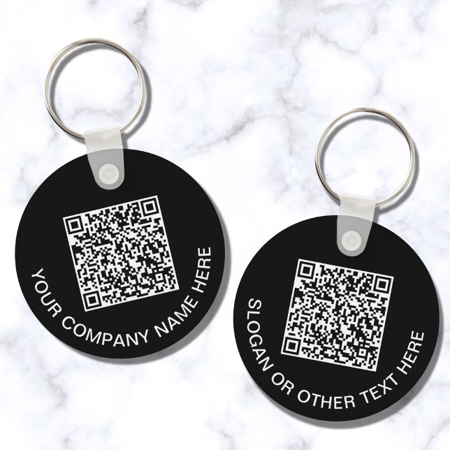 Anpassningsbar QR-kod för säljfrämjande åtgärder,  Nyckelring (Skapare uppladdad)