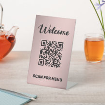 Anpassningsbar QR-kod Golden