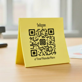 Anpassningsbar QR-kod Instagram Rubber Frimärke Självfärgande Stämpel