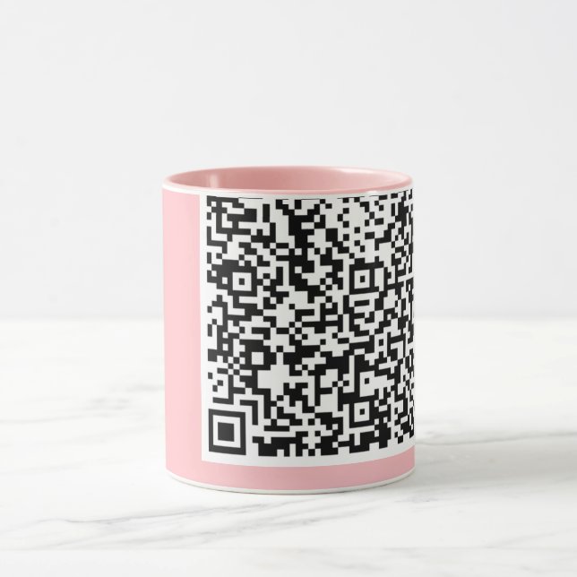 Anpassningsbar QR-kod Skanna upp ditt fantastiska  Mugg (Center)