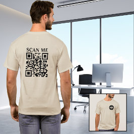 Anpassningsbar QR-kodleveranser: Befordra din Logo T Shirt