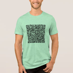 Anpassningsbar QR-kodsökning - information om hur  T Shirt