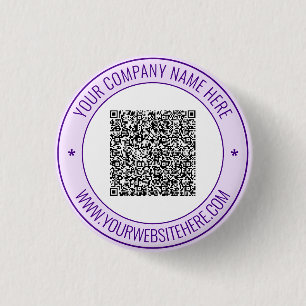 Anpassningsbar QR-kodtext och Färg-kampanjknapp Knapp