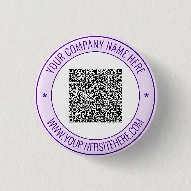 Anpassningsbar QR-kodtext och Färg-kampanjknapp Knapp (Framsida)