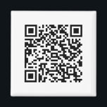 Anpassningsbar QR-kodverksamhet Magnet<br><div class="desc">Affärsmagnet för QR-kod för anpassningsbar</div>