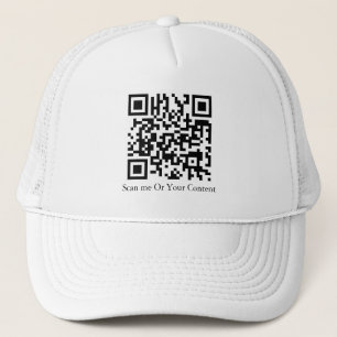 Anpassningsbar QR - lägg till QR & Innehåll Keps