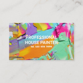 Anpassningsbar QR Painter Visitkort