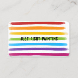 Anpassningsbar QR Painter Visitkort