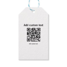 anpassningsbar QR-personlig webbplats Gift-Märkre